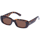 SLIM Y2K DARK TORT BROWN MONO POLARIZED