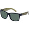 SQUARE D-FRAME MATTE BLACK / KHAKI KHAKI MONO POLARIZED