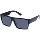 ACTION D-FRAME BLACK RUBBER SMOKE MONO POLARIZED