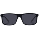 MESH D-FRAME BLACK RUBBER SMOKE MONO POLARIZED