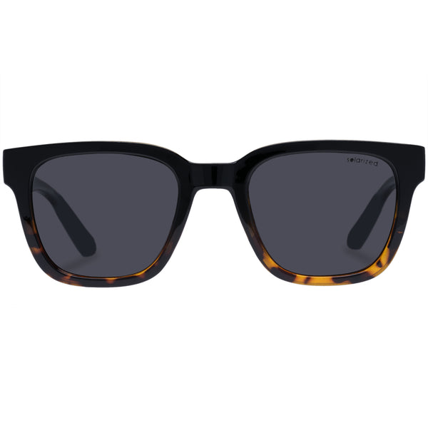 MODERN CLASSIC BLACK / TORT SPLICE SMOKE MONO POLARIZED