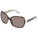 LUXURY WRAP LEOPARD TORT / GOLD BROWN MONO POLARIZED