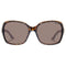 LUXURY WRAP LEOPARD TORT / GOLD BROWN MONO POLARIZED