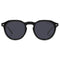 VINTAGE ROUND BLACK / TORT GRAD SMOKE MONO POLARISED