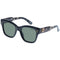 MODERN D-FRAME BLACK / COOKIE TORT KHAKI MONO POLARISED