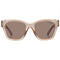 MODERN D-FRAME BLONDE BROWN MONO POLARISED