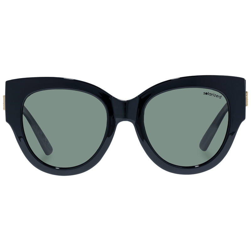 CHIC CAT-EYE BLACK KHAKI MONO POLARISED