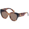 CHIC CAT-EYE BROWN TORT GRAD BROWN MONO POLARISED