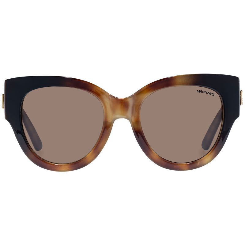 CHIC CAT-EYE BROWN TORT GRAD BROWN MONO POLARISED